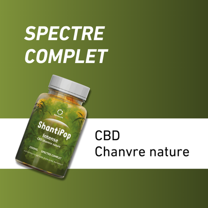 Intense CBD : Gélules liquides 2000 mg CBD spectre complet